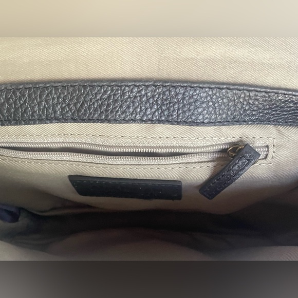 American Leather Co. Black Shoulder Bag 💼🖤 - Picture 5 of 8